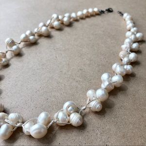 Jewelry - ⚪️ Natural Pearl Cluster Necklace ⚪️ Jewelry - ⚪️ Natural Pearl Cluster Necklace ⚪️